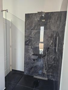 Koupelna v ubytování Hotel 3A