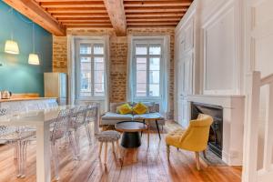 Χώρος καθιστικού στο GuestReady - A classy stay in the heart of Lyon