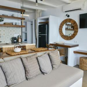 Zona d'estar a honeymoon klima suite