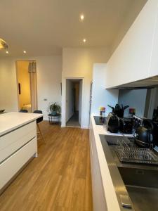Kuchyňa alebo kuchynka v ubytovaní Appartement Design sur Vauban - Clim et Wifi