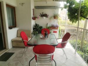 Balkón nebo terasa v ubytování Apartment Ines