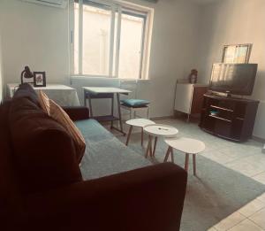 Posezení v ubytování Apartment