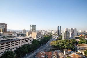 a city view of a city with tall buildings at Nik Perdizes - Studios por temporada in Sao Paulo