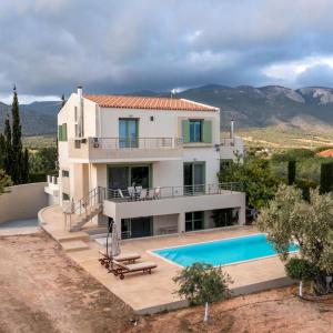 Γενική θέα στο βουνό ή θέα στο βουνό από  αυτή η βίλα