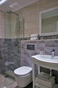 Koupelna v ubytování Villa Barbara Sumartin