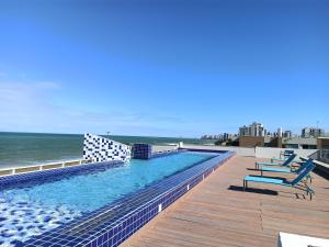 Bazén v ubytování Flat Pé na Areia, Recife-Piedade nebo v jeho okolí