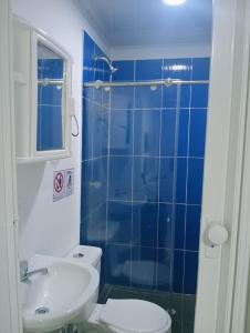 Koupelna v ubytování Hostel HA LUXURY