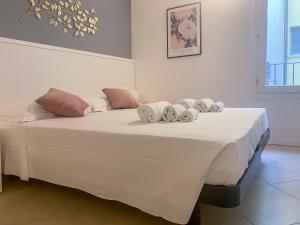 Cama o camas de una habitación en Le Stanze di Gianmarmo - Via Marsala