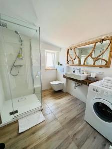 Kúpeľňa v ubytovaní PM1-apartament