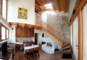Posezení v ubytování B&B La Valle dell'Albero