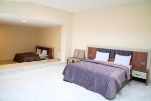 Postel nebo postele na pokoji v ubytování Zengezur Harmony Wellness Resort