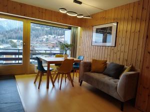 Χώρος καθιστικού στο Superbe appartement au centre de la station