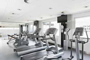 Fitness centrum a/nebo fitness zařízení v ubytování WestCord Hotel Delft