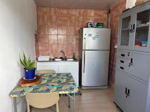 Kuchyň nebo kuchyňský kout v ubytování Manatini lodge