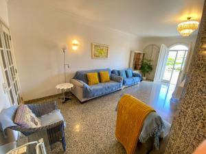 Χώρος καθιστικού στο Vila Lusa Marina