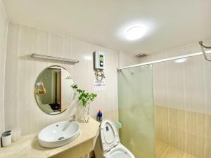 Phòng tắm tại ZoZo House - Homestay Bai Sau