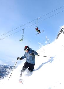 Skiing sa hotel o sa malapit