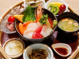 札幌市にあるTabist 北海道第一ホテルサッポロの食品の皿