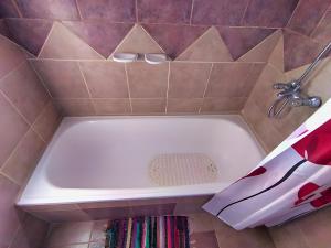 費德拉西翁的住宿－Magnolia azul，带浴缸的浴室