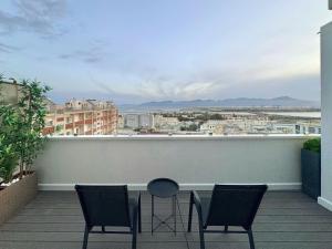 Balkón nebo terasa v ubytování Mameli View Cagliari