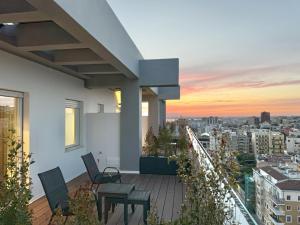 Balkón nebo terasa v ubytování Mameli View Cagliari