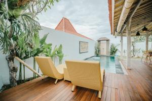 Μπαλκόνι ή βεράντα στο Lungid Sari Uluwatu