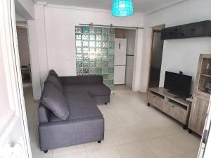 TV a/nebo společenská místnost v ubytování Nuestra Casa en Gran Alacant