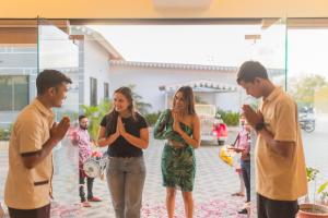 入住Daksh Eden Greenz -A Luxury Resort in Sasan Gir的客人