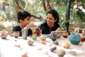 入住Daksh Eden Greenz -A Luxury Resort in Sasan Gir的客人