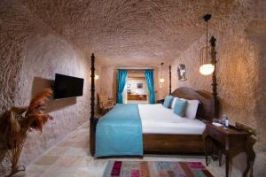 Postel nebo postele na pokoji v ubytování Vigor Cappadocia - Special Class