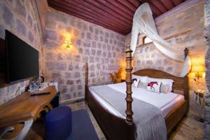 Postel nebo postele na pokoji v ubytování Vigor Cappadocia - Special Class