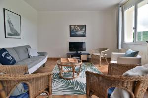 Χώρος καθιστικού στο La Florentine - Maison 109m2 proche plage