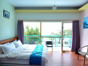 Vuode tai vuoteita majoituspaikassa 永旺旅店 Yong Wong Hostel
