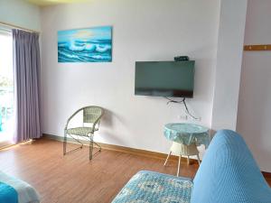 TV tai viihdekeskus majoituspaikassa 永旺旅店 Yong Wong Hostel