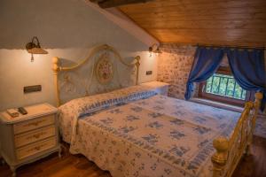 Postel nebo postele na pokoji v ubytování B&B il mio Casale