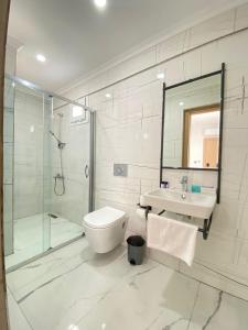 Vannituba majutusasutuses Aristo 2 Butik Hotel