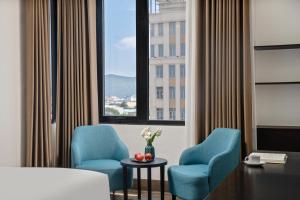 Posezení v ubytování ViAn Hotel And Spa Danang