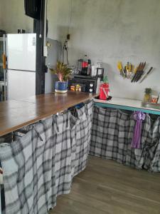 Kuchyň nebo kuchyňský kout v ubytování Summer Stations Homestay Binh Chau - Ho Coc Beach - Vung Tau