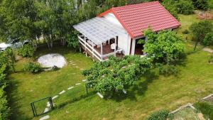 Vonkajšia záhrada v ubytovaní Domek 105