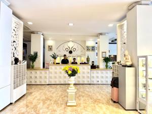 Vstupní hala nebo recepce v ubytování Memoire Siem Reap Hotel + 37 fotografií
