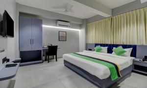 Ένα ή περισσότερα κρεβάτια σε δωμάτιο στο Comfort Inn Baner