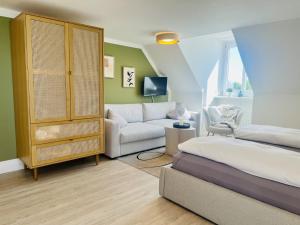 Posezení v ubytování Lexow - Hotel an de Havenkant