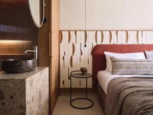 Voodi või voodid majutusasutuse Marelen Hotel Zakynthos toas