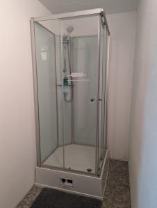 Vannituba majutusasutuses Lovely studio with free parking on premisis