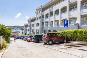 Das Gebäude in dem sich das Aparthotel befindet