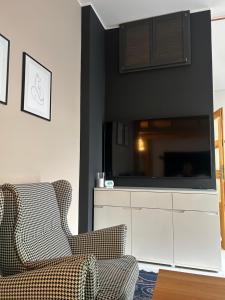 Posezení v ubytování Apartament Ana Mrągowo Centrum