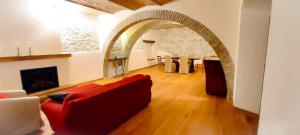 Χώρος καθιστικού στο Domus Petrae
