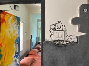 Istumisnurk majutusasutuses NIRMAN HOMESTAY 5 minutes walk to beach