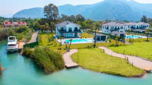 A bird's-eye view of NEO Dalyan Residences - Villa 1