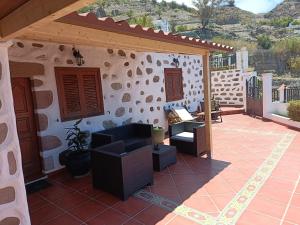 Posedenie v ubytovaní Casita Roque Nublo